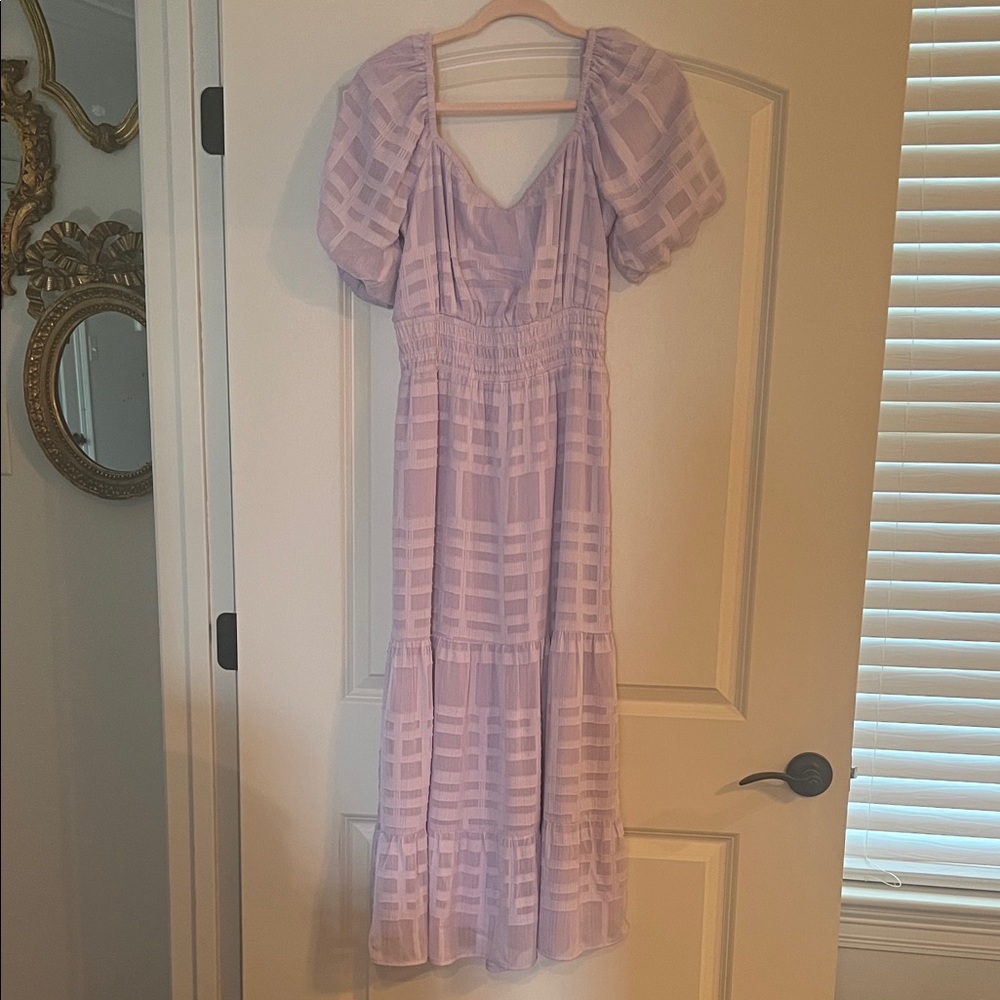 Adalyn Rae Lilac Midi Dress Size Small